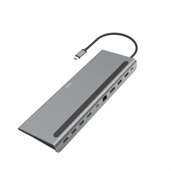 Hama USB-C hub ConnectOffice Pro, 10 připojení