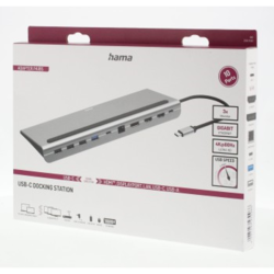 Hama USB-C hub ConnectOffice Pro, 10 připojení