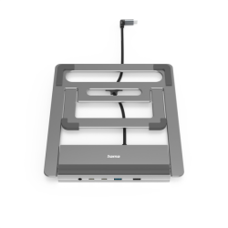 Hama USB-C dokovací stanice a stojan pro notebook Connect2Office Stand, 12 portů