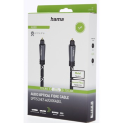 Hama optický audio kabel ODT Toslink 3 m, Prime Line