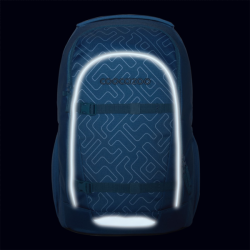 Školní batoh coocazoo EVERY, Blue Maze