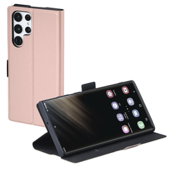 Hama Single 2.0, pouzdro-knížka pro Samsung Galaxy S23 Ultra, růžové