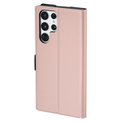 Hama Single 2.0, pouzdro-knížka pro Samsung Galaxy S23 Ultra, růžové