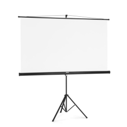 Hama projekční plátno 2v1, 180x180 cm, úhlopříčka: 255 cm, se stativem, přenosné, bílé