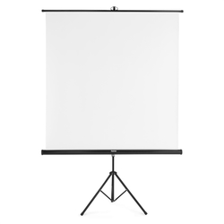 Hama projekční plátno 2v1, 155x155 cm, úhlopříčka 219 cm, se stativem, přenosné, bílé