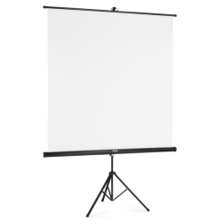 Hama projekční plátno 2v1, 155x155 cm, úhlopříčka 219 cm, se stativem, přenosné, bílé