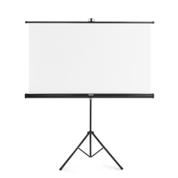 Hama projekční plátno 2v1, 155x155 cm, úhlopříčka: 219 cm, se stativem, přenosné, bílé