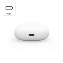 Hama Bluetooth sluchátka Freedom Light II, pecky, bílá
