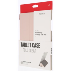 Hama Fold Clear, pouzdro pro Samsung Galaxy Tab A9+ 11", růžové