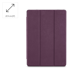 Hama Extreme Protect, pouzdro pro Samsung Galaxy Tab A9+ 11", licence D3O®, bordó/průhledné
