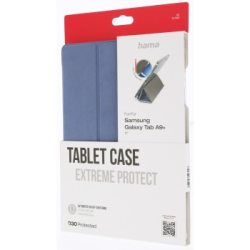 Hama Extreme Protect, pouzdro pro Samsung Galaxy Tab A9+ 11", licence D3O®, fialové/průhledné