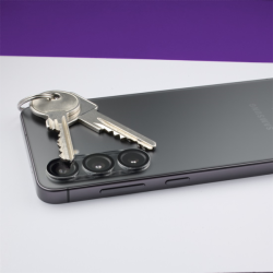 Hama Cam Protect, ochranné sklo fotoaparátu pro Samsung Galaxy S25, průhledné