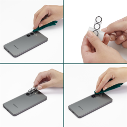 Hama Cam Protect, ochranné sklo fotoaparátu pro Samsung Galaxy A56 5G, průhledné