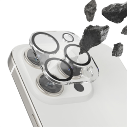 Hama Cam Protect, ochranné sklo fotoaparátu pro Apple iPhone 16e, průhledné