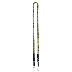 Hama Braid 120, popruh na fotoaparát, délka 120 cm, černý/žlutý
