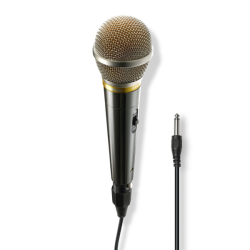 Hama dynamický mikrofon Vocal Pro, XLR/jack 6,35 mm, kovový