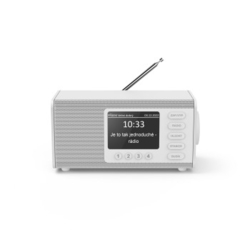 Hama digitální rádio DR1000, FM/DAB/DAB+, bílé 