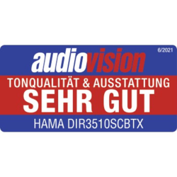 Hama digitální a internetové rádio DIR3510SCBTX, DAB+/CD/BT RX-TX/ App ovládání