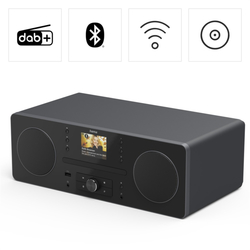 Hama digitální a internetové rádio DIR1570CBT, DAB+/CD/BT RX, App ovládání