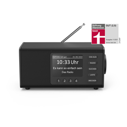 Hama digitální rádio DR1000, FM/DAB/DAB+, černé