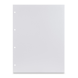 Hama fotokarton, 23,3 x 31 cm, děrovaný, 25 listů, bílý