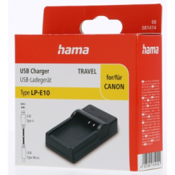 Hama USB foto nabíječka pro Canon LP-E10