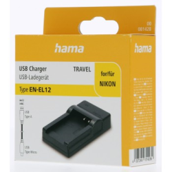Hama USB foto nabíječka pro Nikon EN-EL12