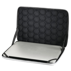 Hama obal na notebook Hardcase stříbrný, pro velikost 34 cm (13.3")