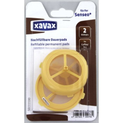 Xavax plnitelné kapsle na kávu, 2 ks, pro Senseo kávovary a identické designy