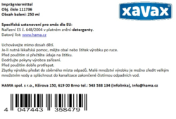 Xavax impregnační prostředek na textil, 250 ml