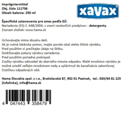 Xavax impregnační prostředek na textil, 250 ml