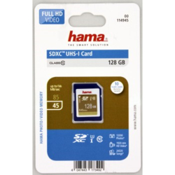 Hama SDXC 128 GB UHS-I 45 MB/s Class 10 