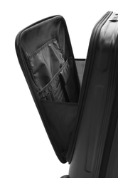 CAT business kufr ACCESS, 38 l, černý, materiál ABS, kabinové zavazadlo