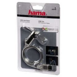 Hama USB ventilátor se zobrazením teploty