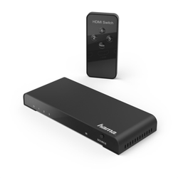 Hama HDMI 4K přepínač 3x1, 3 vstupy