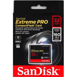 SanDisk Extreme Pro CF 32 GB 160 MB/s VPG 65, UDMA 7