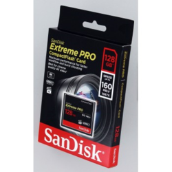 SanDisk Extreme Pro CF 128 GB 160 MB/s VPG 65, UDMA 7