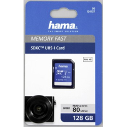 Hama SDXC 128 GB Class 10, UHS-I 80 MB/s