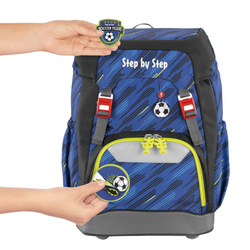 Školní batoh Step by Step GRADE Fotbal + BONUS Desky na sešity za 1,- Kč