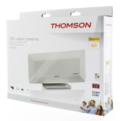 Thomson ANT1528W aktivní pokojová DVB-T/T2 anténa, bílá