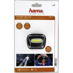 Hama LED čelovka, COB LED diody, 110 Lumenů