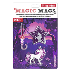 Doplňková sada obrázků MAGIC MAGS Jednorožec k aktovkám SPACE, SPACE, CLOUD a KID