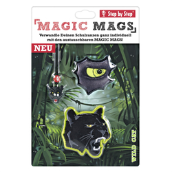 Doplňková sada obrázků MAGIC MAGS Černý panter k aktovkám SPACE, CLOUD a KID
