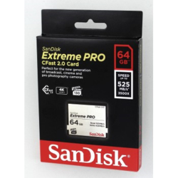SanDisk Extreme Pro CFAST 2.0 64 GB 525 MB/s VPG130 NÁHRADA ZA 139715