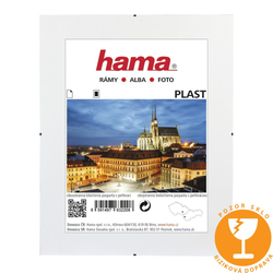 Hama clip-Fix, průhledný plast, 40 x 50 cm