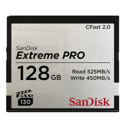 SanDisk Extreme Pro CFAST 2.0 128 GB 525 MB/s VPG130 náhrada za 139716