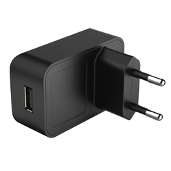 Hama síťová USB nabíječka, 5 V/1 A, černá