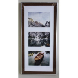 Hama rámeček plastový Galerie Sierra, ořech, 25x55 cm/3