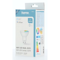 Hama SMART WiFi LED žárovka, GU10, 5,5 W, RGBW, stmívatelná