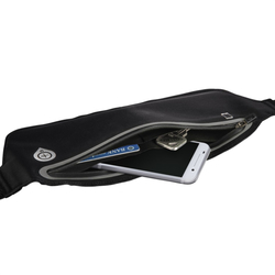 Hama Running Sports Hip Pouch for Smartphones, black